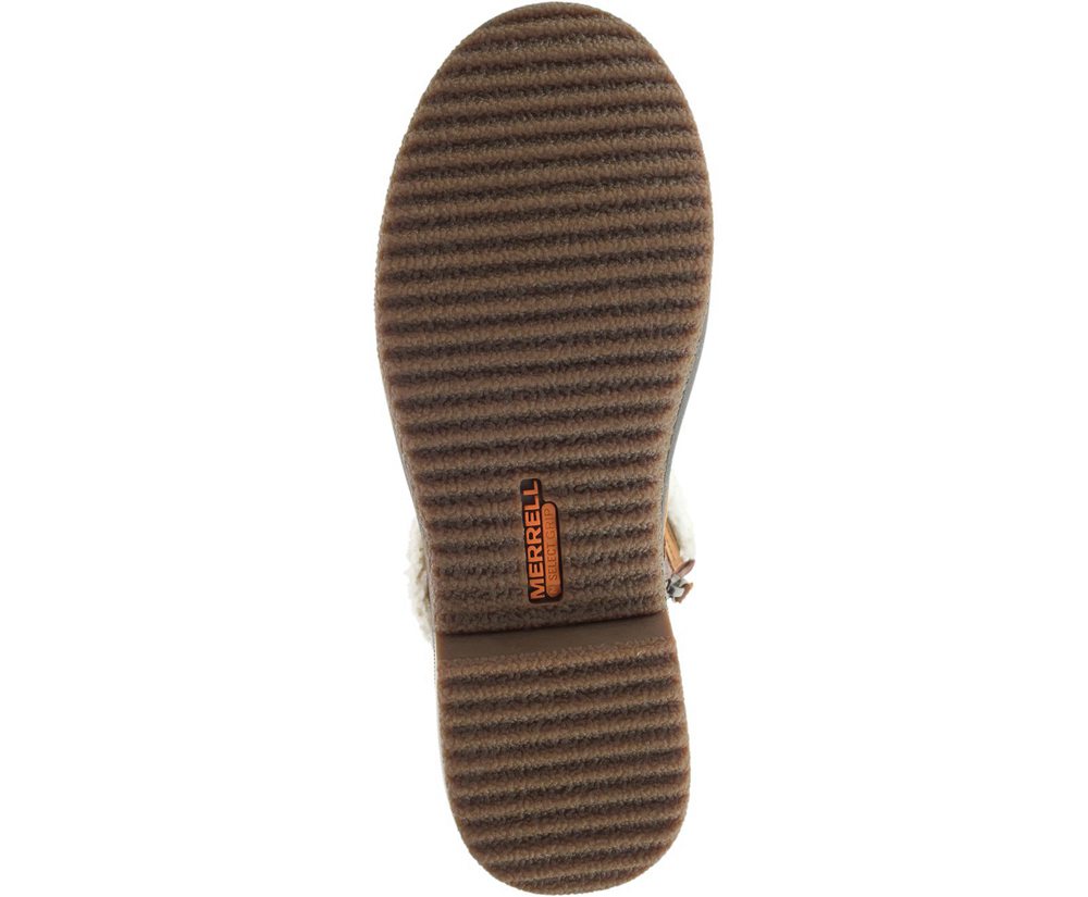 Merrell Boots Brown - Haven Tall Lace Polar Waterproof - Womens 68PNXCAML